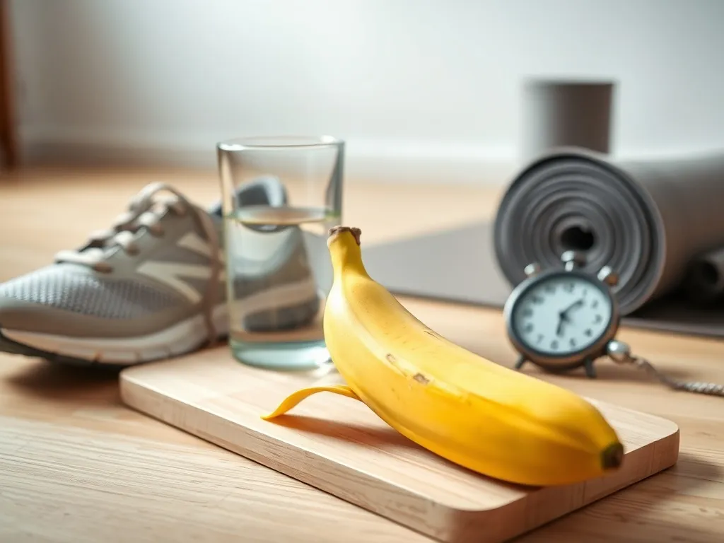 Ile czasu przed treningiem zjeść banana?
